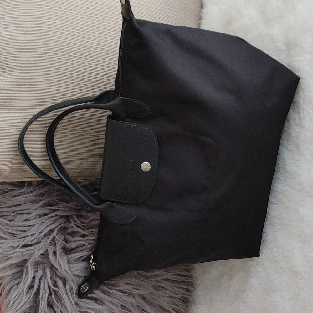 Longchamp LePliage Neo Black on Black Tote bag